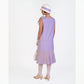 1920s cotton jacket - or 2-piece ensemble with dress - in light purple