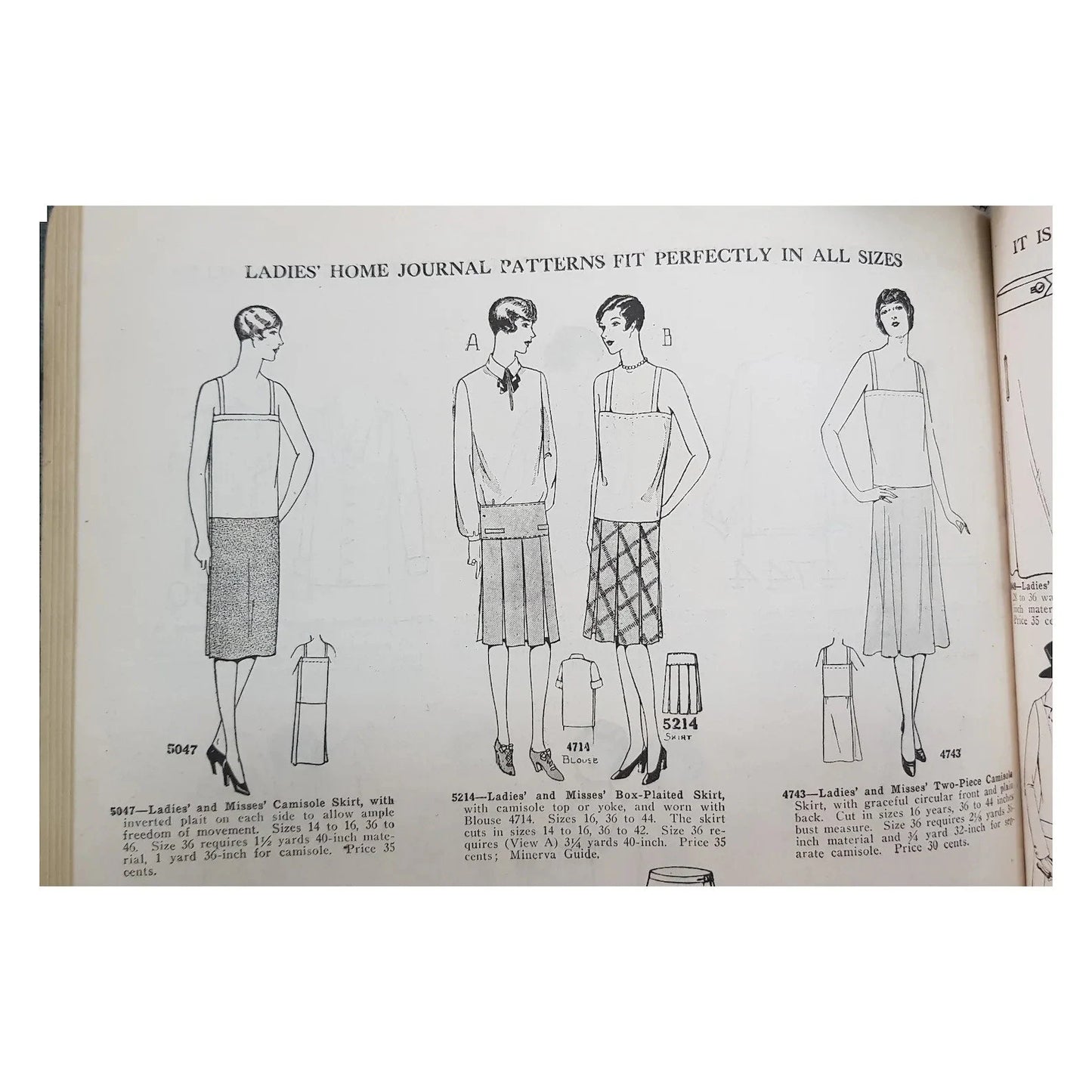2-piece chiffon 1920s dress with art deco print and long sleeves