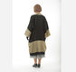 CLEARANCE: One-of-a-kind 1920s Gatsby kimono in black satin