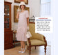 CLEARANCE: 1920s Downton Abbey dress in nude with sweetheart neckline