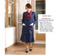 CLEARANCE: Great Gatsby navy blue linen jacket