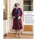 CLEARANCE: Great Gatsby burgundy linen jacket