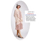 CLEARANCE: 1920s chiffon jacket in nude color with cascade collar