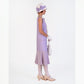 1920s cotton jacket - or 2-piece ensemble with dress - in light purple