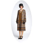 1920s vintage inspired Gatsby day jacket in brown print