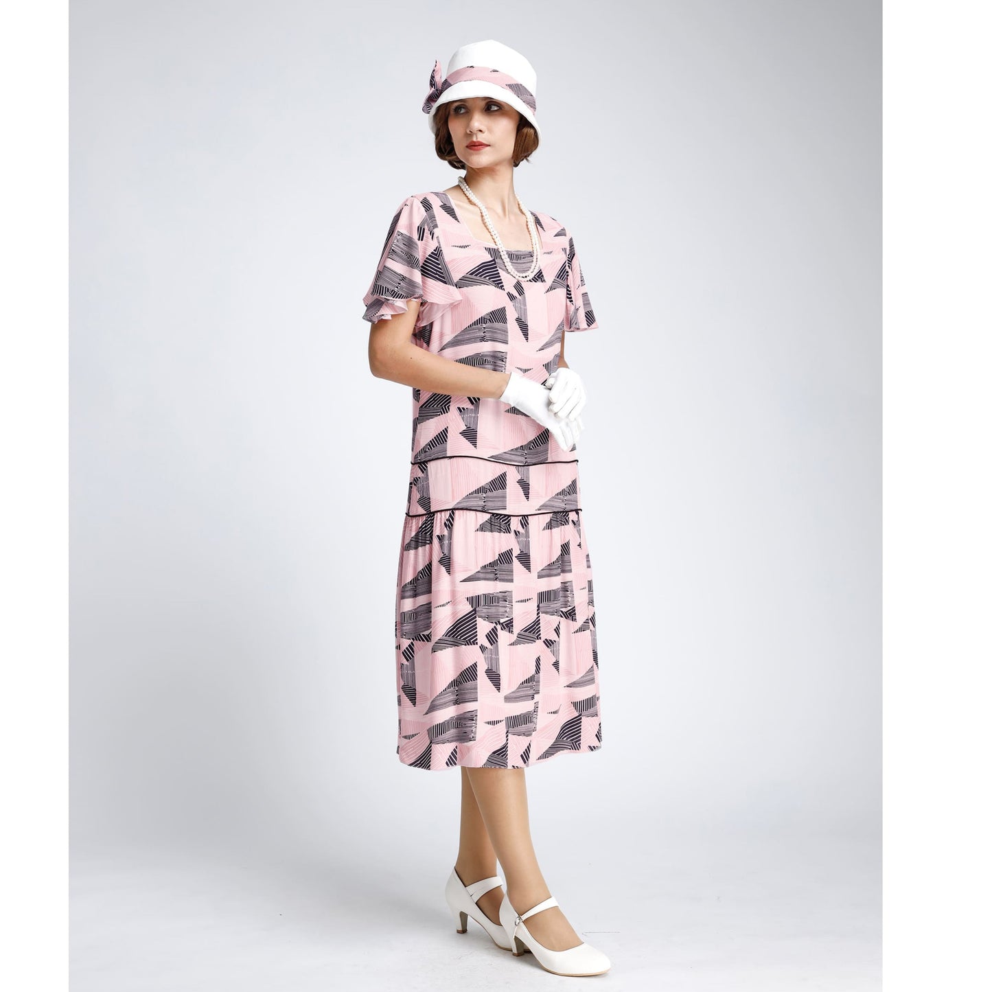 womens tea party dress YUNZSXJY Dresses for Women Tie Knot Polka Dot Summer Long Evening Dress Cocktail Party Maxi Wedding Dress : Clothing, Shoes & Jewelry In a collection strong in red Garden Tea Party Floral Midi