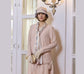 Nude 2-piece Gatsby party outfit with long sleeves