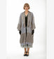 CLEARANCE: One-of-a-kind Oriental inspired Grey 1920s Kimono Robe