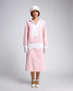 CLEARANCE: Cotton 2-Piece Gatsby Day Dress in Pink and Off-White Details