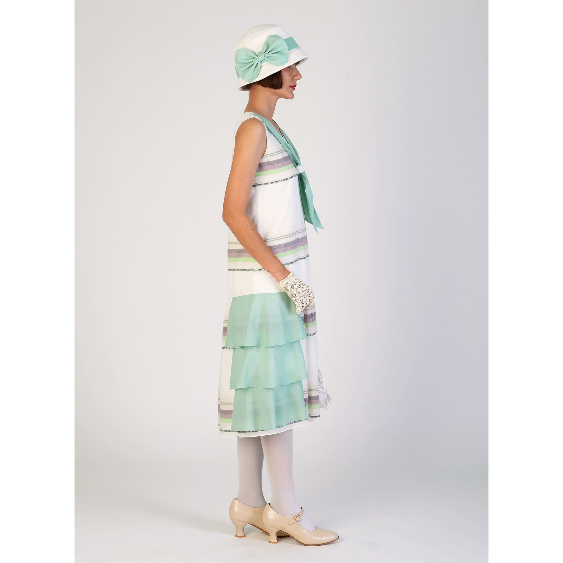 garden party 1920s day dress