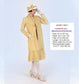 CLEARANCE: Cotton Gatsby Jacket in Light Mustard Colour