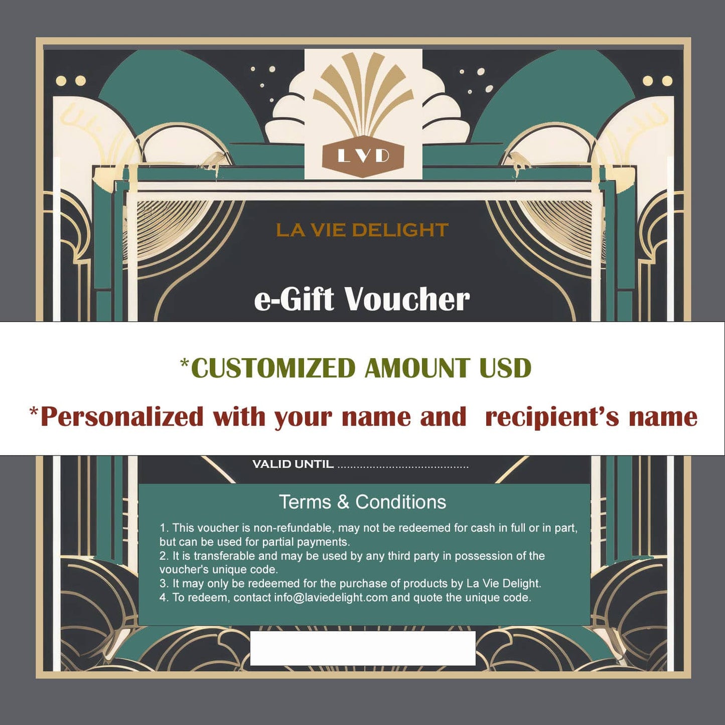 Roaring Twenties Fashion e-Gift Voucher to give to someone special