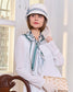 Set of 5 exclusive Art Deco silky satin scarves for your 1920s outfit
