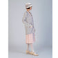 Great Gatsby jacket - or 2-piece ensemble with dress - in nude chiffon